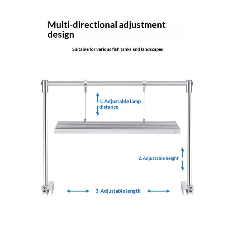 Gantry-style Stainless Steel Light Stand