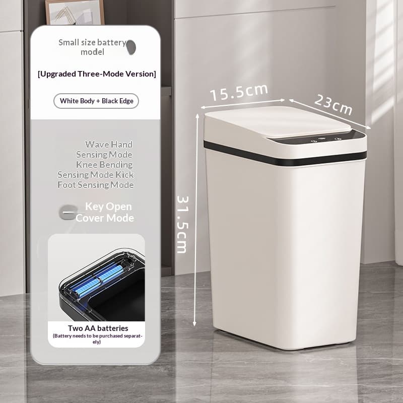 Smart Trash Can, 12L Large Capacity, Multi-Functional For Home Use