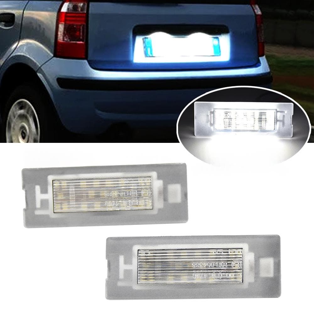 LED License Plate Light For Fiat Panda Typ 169 312 319