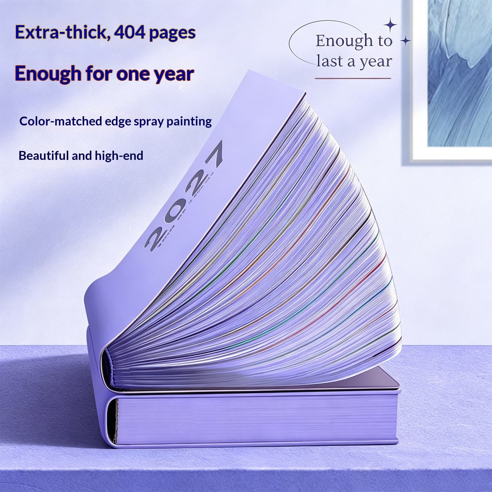 Daily Efficiency Planning Notebook Thickened Edition