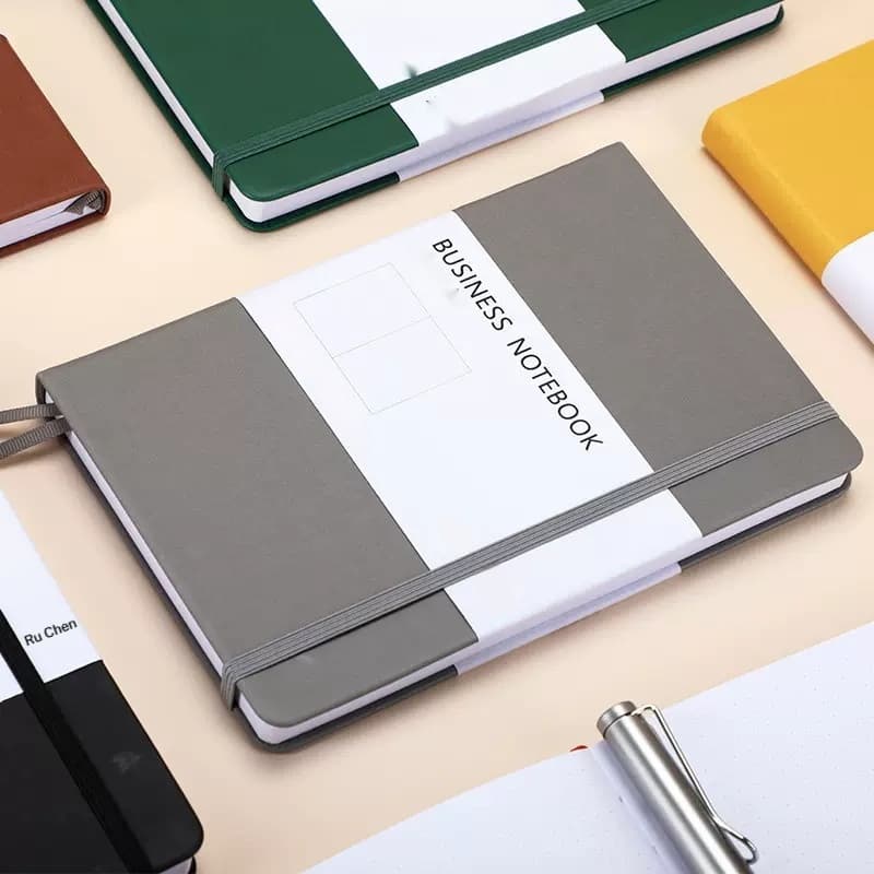 Thick Dot-grid Hardcover Notebook Business And Office Notepad