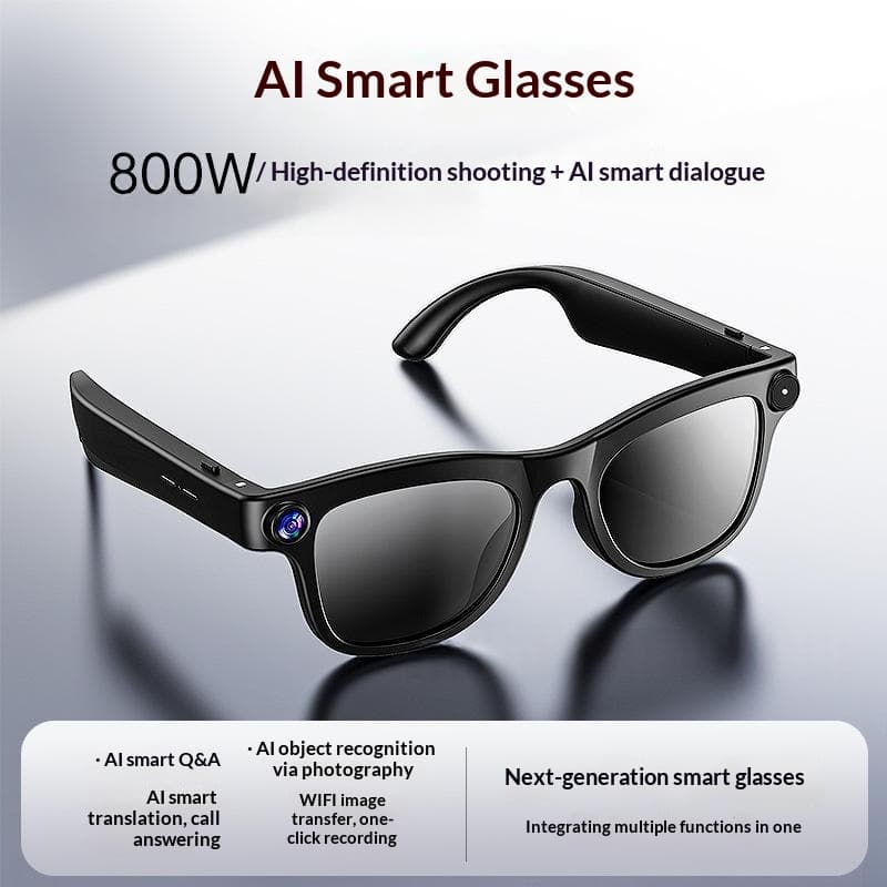 Smart Bluetooth Glasses With Photo And Call Functions