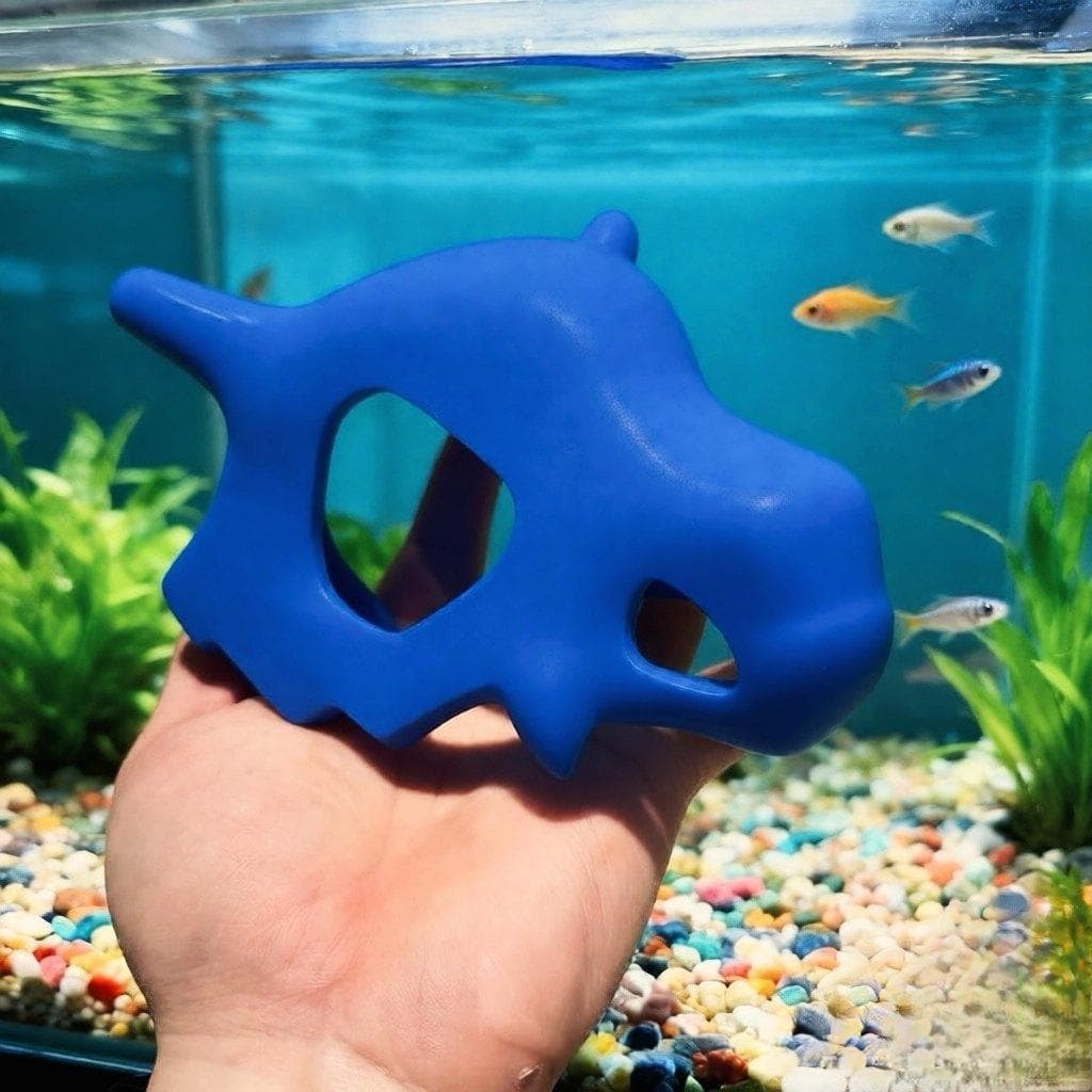 Fish Tank Skull Ornament 3D-Printed Landscape Decorative Item