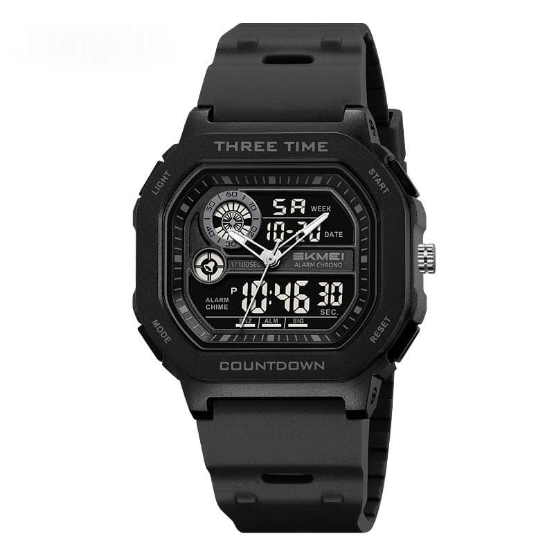 Men's Multifunctional Alarm Clock Chronograph Sports Watch