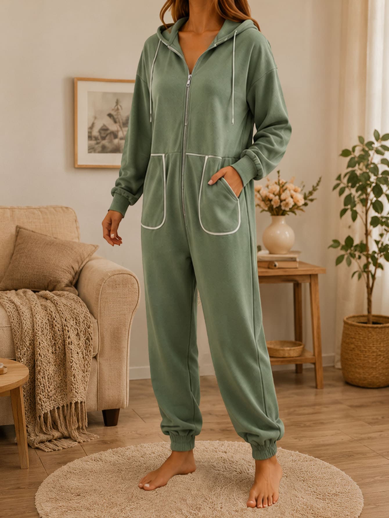 Women's One-piece Pants
