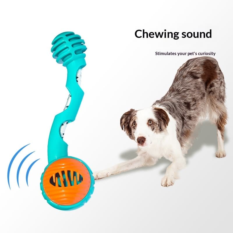 Dog Toy, Treat-dispensing Frisbee, Squeaky, Bite-resistant, And Teeth-chewing