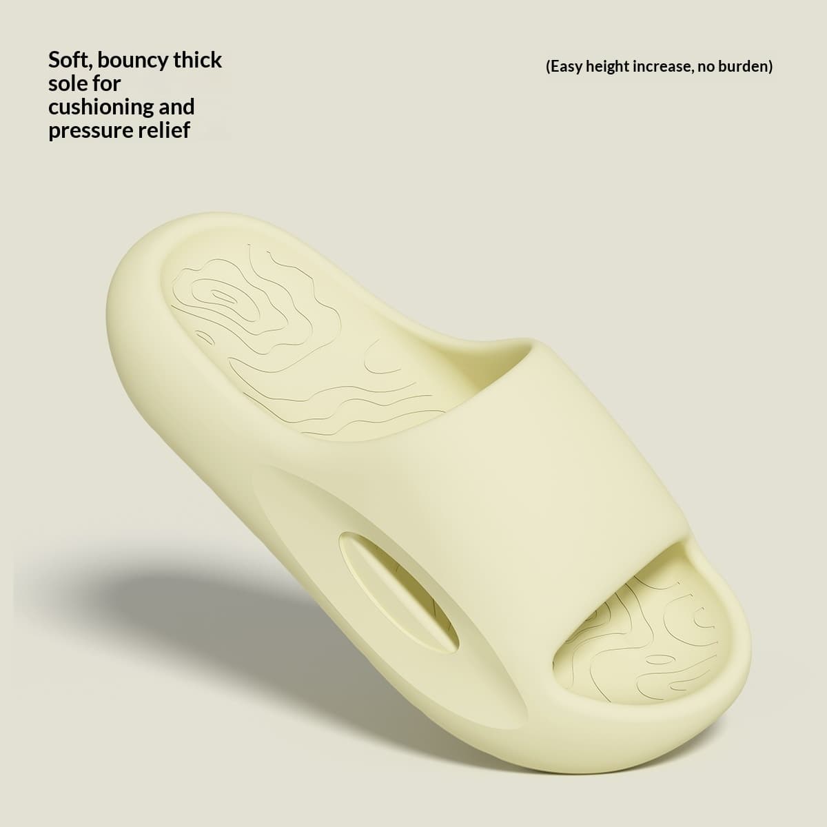 Home Indoor Non-slip Durable Thick-soled Sandals