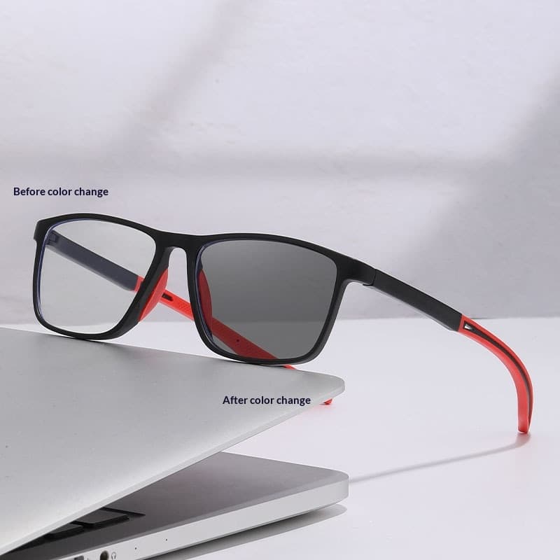 Photochromic Progressive Multifocal Sports Reading Glasses