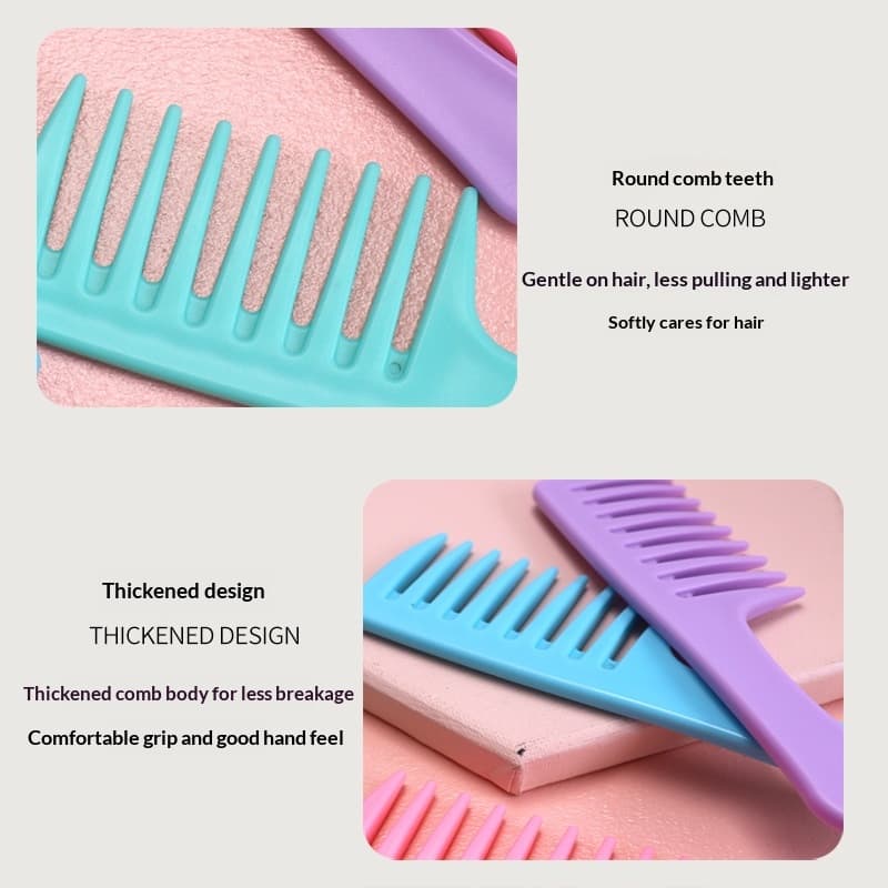 Thickened Cute Wide-toothed Small Comb In Candy Colors