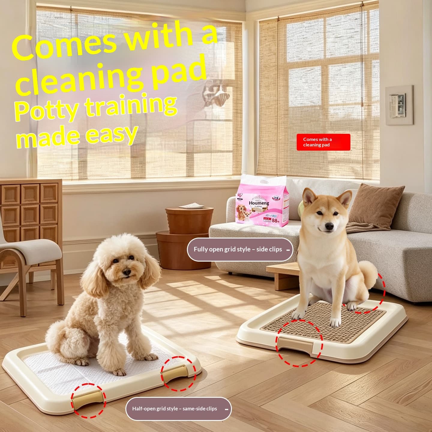 Dog Toilet Pet Potty For Designated Urination Suitable For Small And Medium-sized Dogs