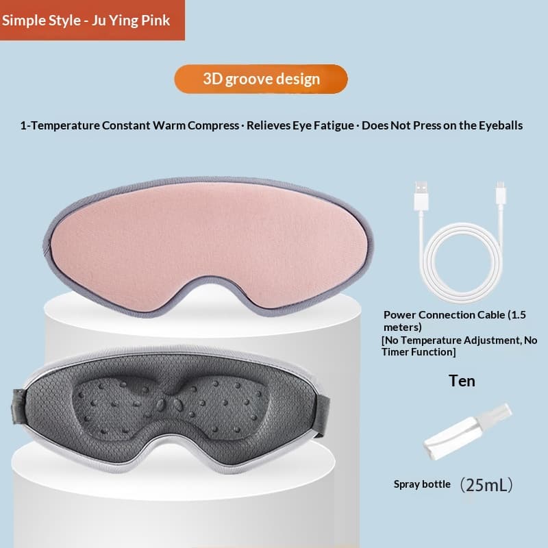 Charging Hot Compress Eye Care Sleep Mask With Steam