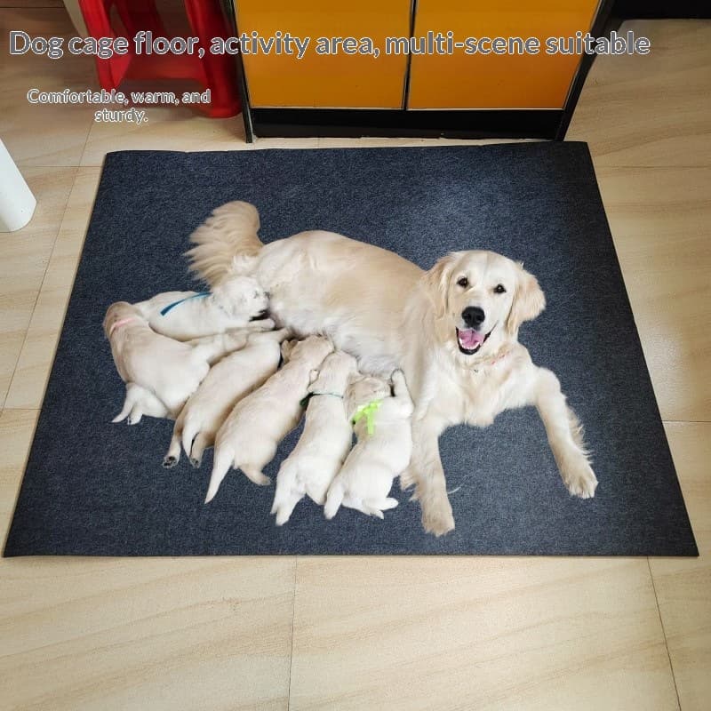 Dog Mattress Floor Mat For Sleeping Thickened Pet Dog Pad