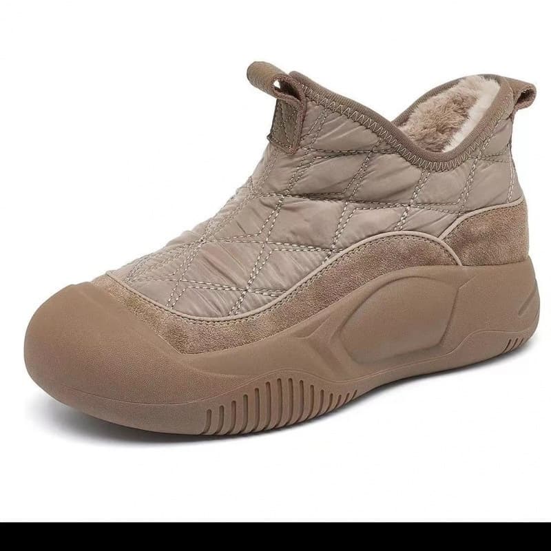 Versatile Casual Non-slip Short Boots For Women Cotton-lined