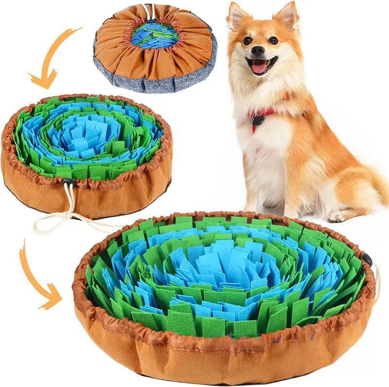 Dog Feeding Bowl Pet Chew-resistant Training Mat