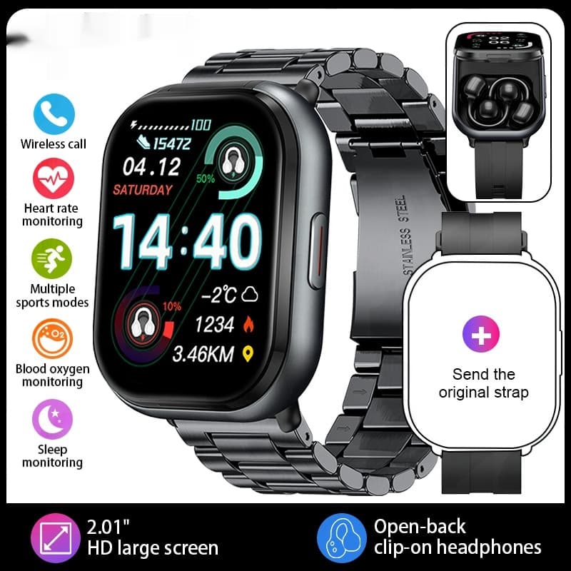 Square-screen Bluetooth Calling Sports Watch