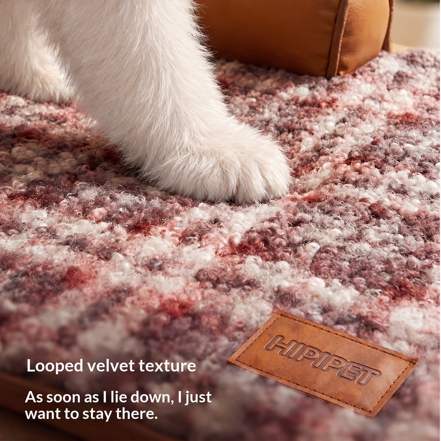 Durable Faux Leather Pet Sofa Bed with Backrest - Removable Washable Cover Large Dog Sleeping Mat for All Seasons