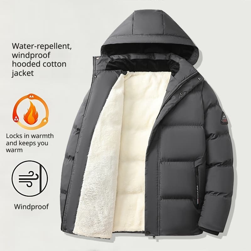 Men's Winter Clothing Cotton Coat Casual Jacket