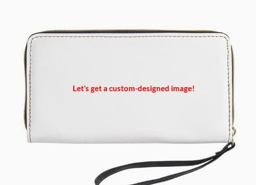 Customized Anime Girl Short Wallet Unisex