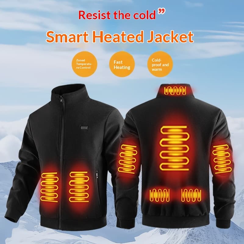 Heated Jacket Winter Thermal Cotton-padded Coa