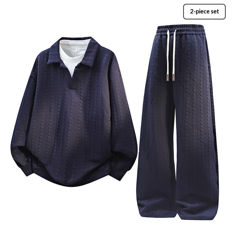 New Spring Autumn Casual Sportswear Set For Men
