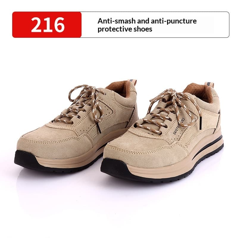 High-top Anti-shatter And Anti-puncture Construction Site Casual Shoes Are Comfortable.