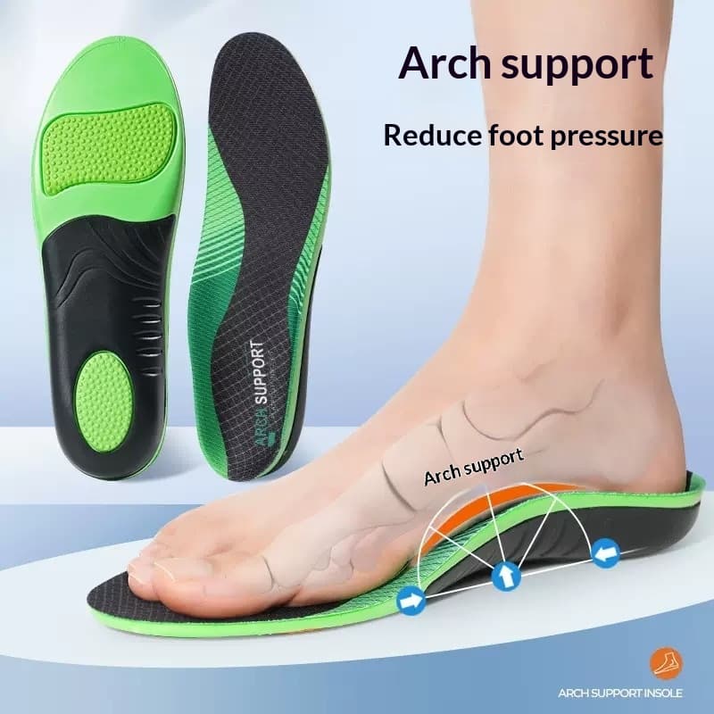 Adult Arch-support Insoles For Correcting Overpronation And Supination