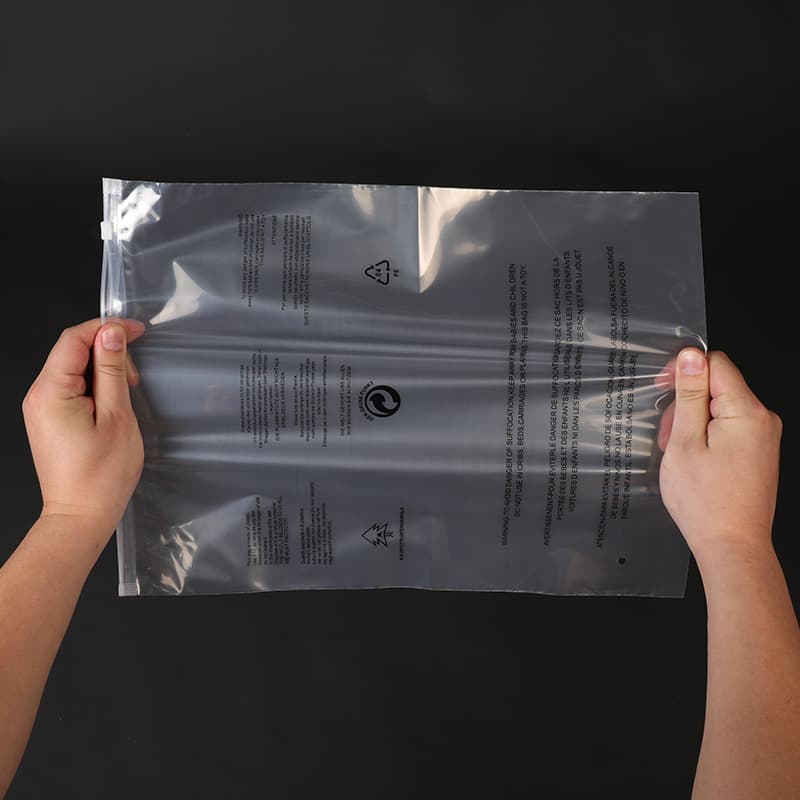 CPE Frosted Packaging Bag