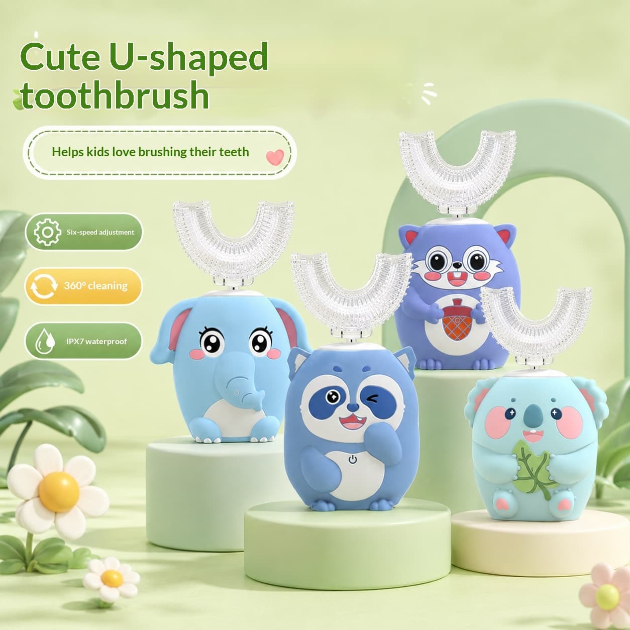 U-shaped Electric Toothbrush For Children