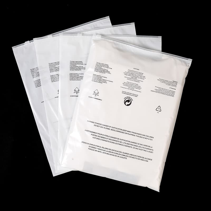 CPE Frosted Packaging Bag