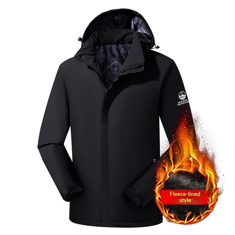 Men's Casual Solid-color Detachable Jacket
