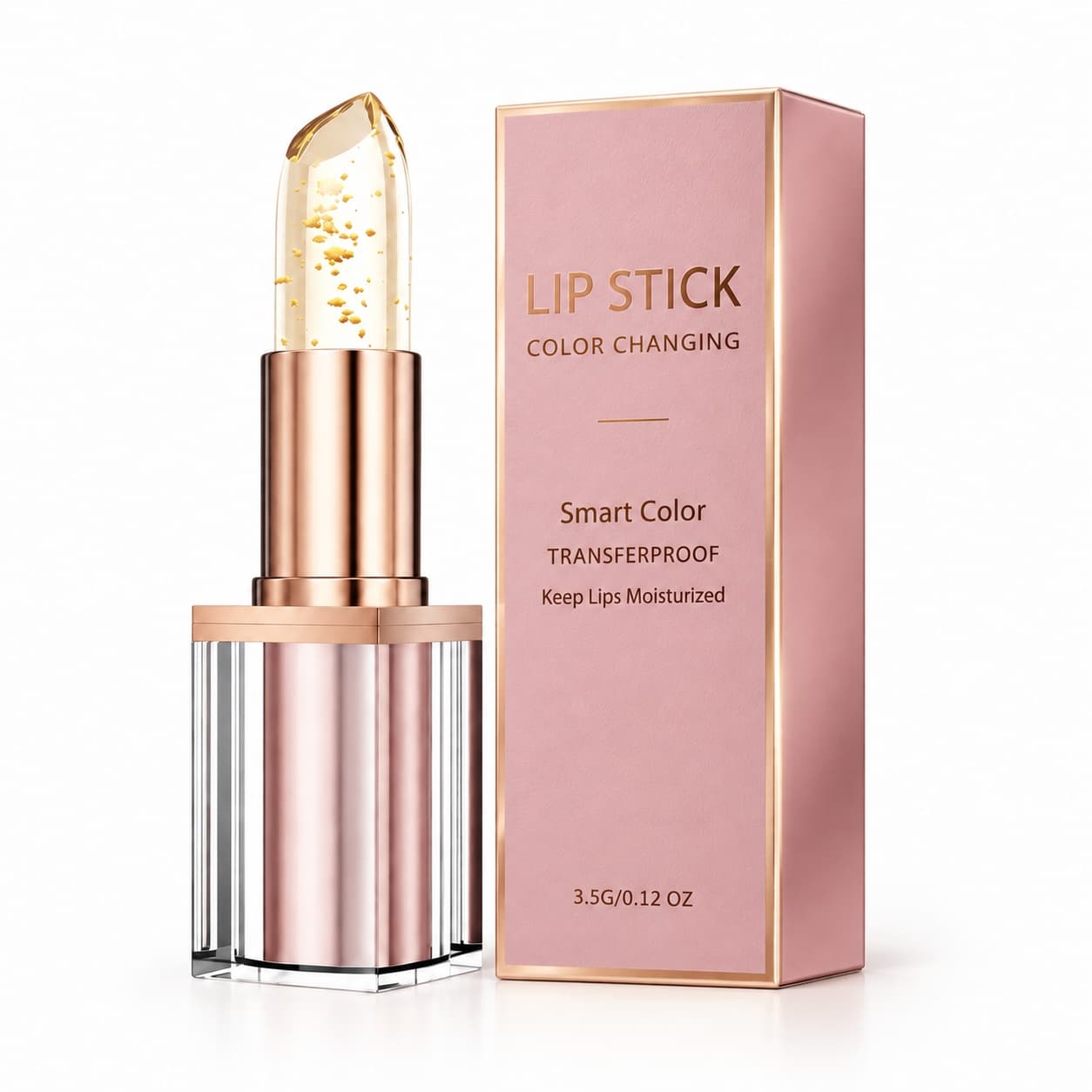 Gold Foil Temperature-changing Lipstick