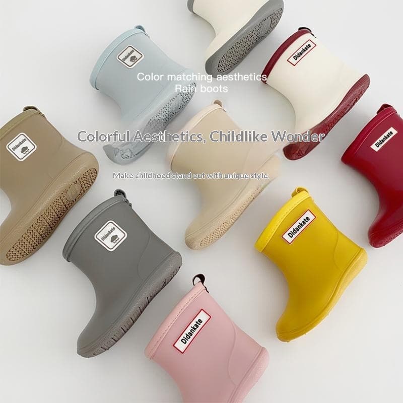 Waterproof Rubber Shoes For Young Children